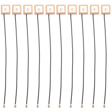 GPS Active Antenna with IPX Interface 15x15x6.5mm 50 Ohm Navigation Cable for Car Tracking Drones