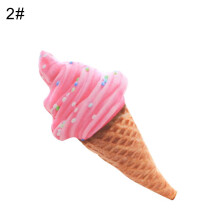 ZTGD 3D Ice Cream Doll Plush Cushion 1 Piece
