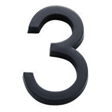 Modern 3D House Numbers Rust-Proof Heavy Duty 5-Pack