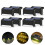 ZOELNIC solar deck lights outdoor LED warm white 8 pcs 1
