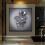 Love Heart 3D Wall Art Metallic Canvas Grey 6