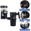 Car Cup Holder Mount with Adjustable Base Dual Cup Stand 3