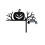 Halloween3D grafsteen acryl spiegelsticker 1 stuk 1