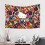 Hello Kitty tapestry pink cat wall hanging 6 2