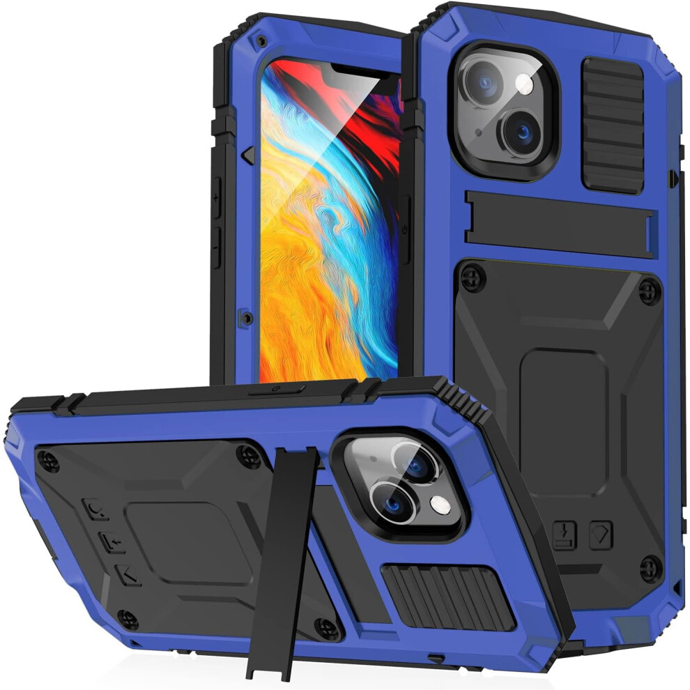 Iphone 14 Metal Case Military-Grade Rugged Full Cover With 301029615160