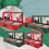 Christmas storage rack under bed with lids for wrapping 4
