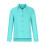 Camisa feminina de verão Hezzwei em algodão e linho com bolsos e 3