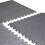 CAP Barbell 24 Square' (6 Piastrelle) 24" x 24" Mat Puzzle Interlocking con Tappeto 1