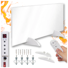 Infrarød varmepanel 720W Wi-Fi TUYA fjernbetjening + ben