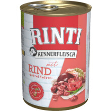 RINTI Kennerfleisch Beef - wet dog food - 400g