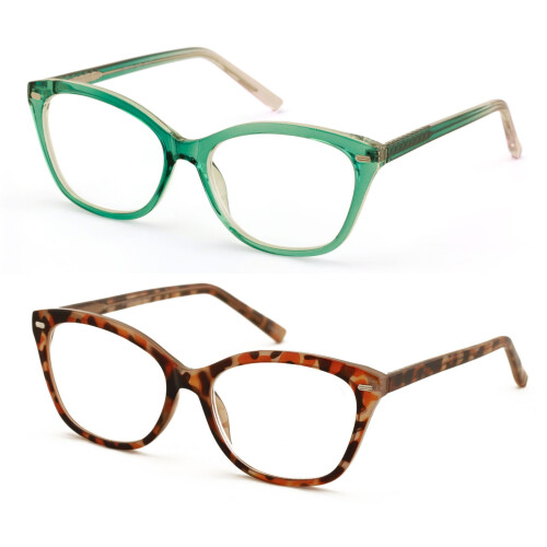 Women's Translucent Optical Frames +1.00 Reading Glasses 2 2