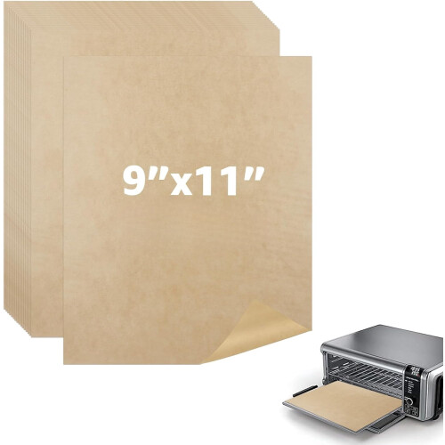 Air Fryer Parchment Paper Squares Unbleached 200 Sheets