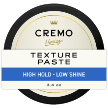 Cremo Haarstyling Textur-Paste, Premium Friseur-Qualität, 3.4 Oz
