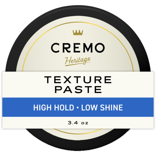 Cremo Haarstyling Textur-Paste, Premium Friseur-Qualität, 3.4 Oz