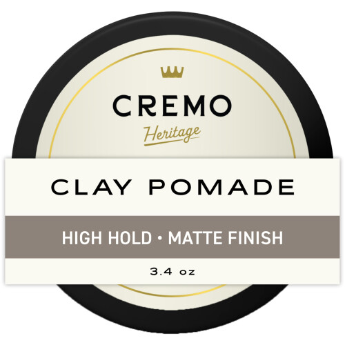 Cremo Styling Clay per Capelli, Premium per Parrucchieri, 3.4 Oz