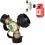 Propane tank Y-splitter adapter with gauge, 2-way 6