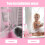 Hamster Water Bottle 125ml No-Drip Auto Dispenser 4