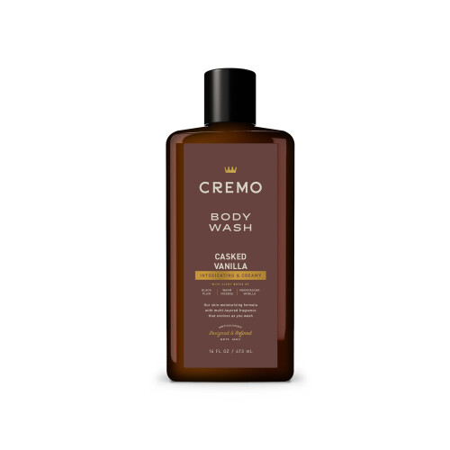 Cremo Gel Doccia per Uomini, Casked Vanilla, 16 Fl Oz