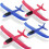Airplane Play Vehicle Red Blue 4 Pieces 1