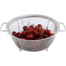 Stainless Steel Mesh Colander 3 Quart with Handles