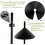 Squirrel Baffle Polypropylene 18 Inch Shepherd Hook 6