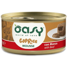 OASY Caprice Mousse Beef - wet cat food - 85g
