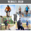 Compression Leg Sleeves for Men 3 Pairs 6