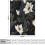 Botanical Black Throw Blanket Microfiber 30x40 inch 2