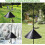 Squirrel Baffle for Bird Feeder Pole Black 7
