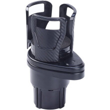 Car Cup Holder Mount with Adjustable Base Dual Cup Stand