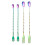 Stainless Steel Bar Mixing Spoon Long Handle 4-Pack 1