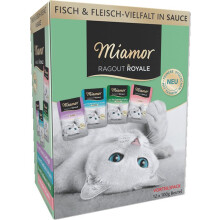 MIAMOR Ragout Royale Adult Mix in gravy - wet cat food - 12x100g
