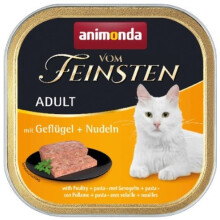 ANIMONDA Vom Feinsten Adult Poultry with pasta - wet cat food - 100g