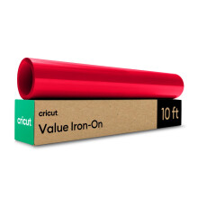 Value Iron-on - Red - 12 in x 10 ft (1)