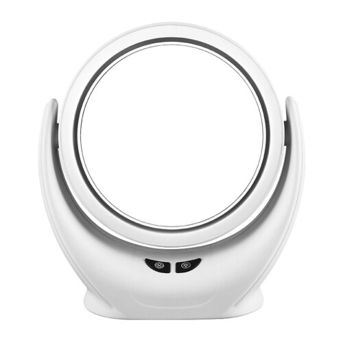 LED Makeup Mirror with Fan and Light 3-in-1