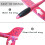 Airplane Play Vehicle Red Blue 4 Pieces 7