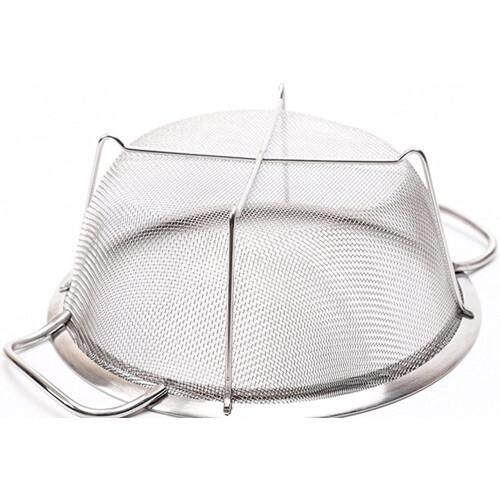 Stainless Steel Mesh Colander 3 Quart with Handles 1