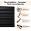 Temporary Pleated Window Blinds Light Filtering Cordless 4