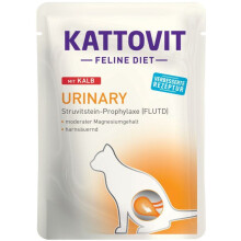 KATTOVIT Feline Diet Urinary Veal - wet cat food - 85g