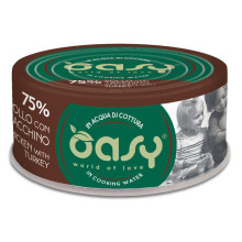 OASY More Love Chicken with turkey - wet cat food - 70g