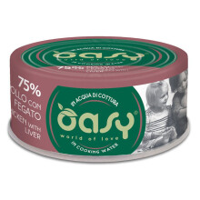 OASY More Love Chicken with liver - wet cat food - 70g