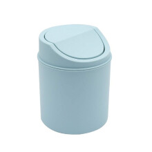 Mini swing-top waste can, compact garbage bin, 1 unit