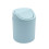 Mini swing-top waste can, compact garbage bin, 1 unit 1