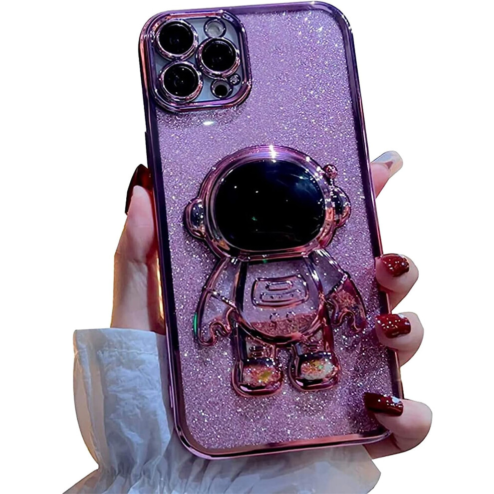 Iphone 13 Pro Astronaut Case Glitter 6D Pink 301029619564