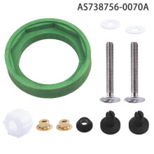 Toilet Tank to Bowl Coupling Gasket Bolt Kit 3 Inch