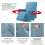 Stretch Recliner Chair Cover White 1 Piece 6