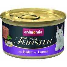 ANIMONDA Vom Feinsten Mousse Chicken and lamb - wet cat food - 85g