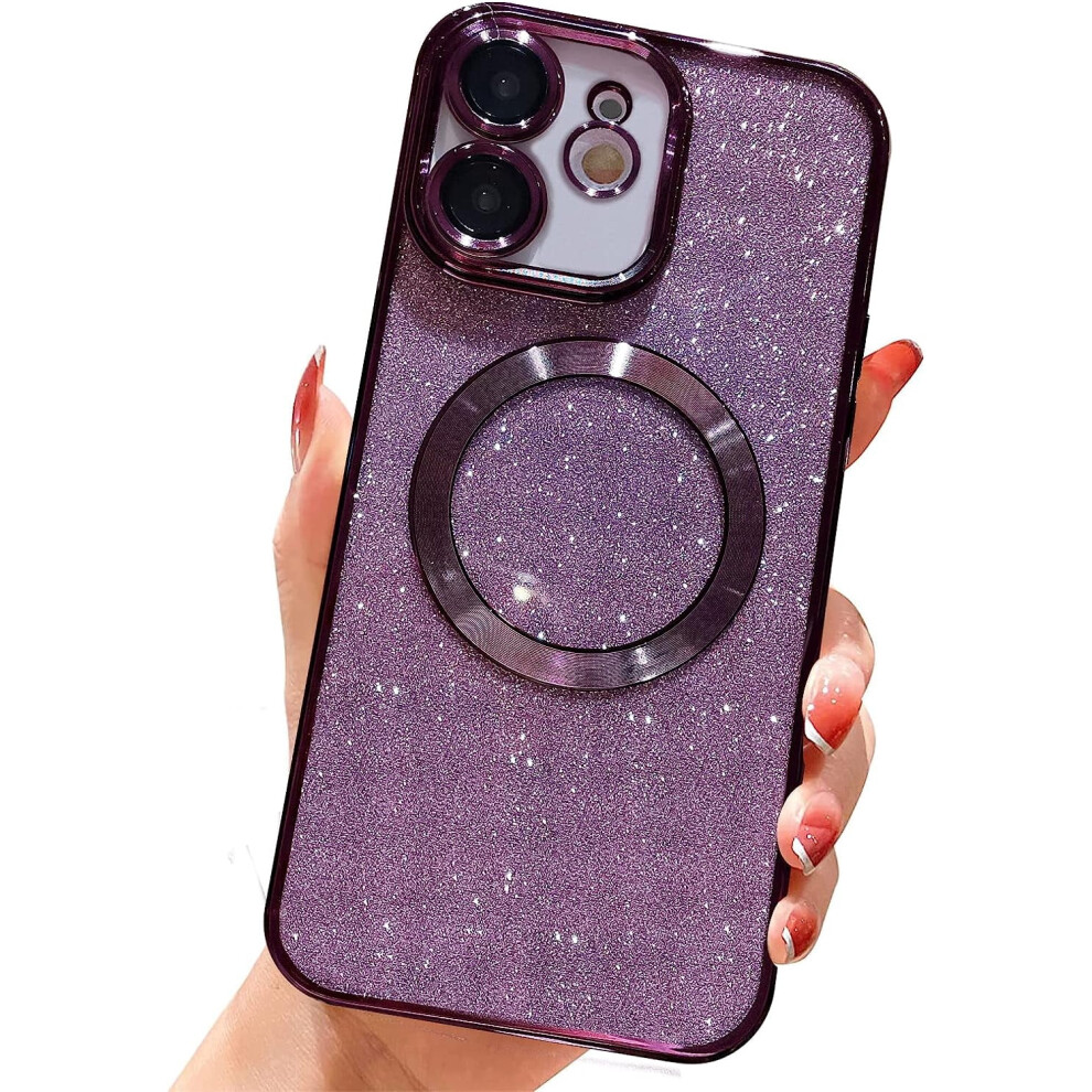 Iphone 12 6.1" Magnetic Glitter Case With Magsafe 301029620904