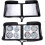 Portable CD DVD storage bag PU leather 400-disc 4
