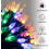 ZOELNIC Julelys 100 cm 100 LED multifarvet 8 tilstande 8